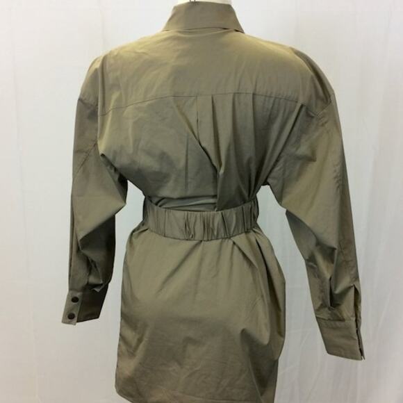 NWT C/MEO COLLECTIVE ENTAIL DRESS SAGE- 4 - Picture 10 of 12